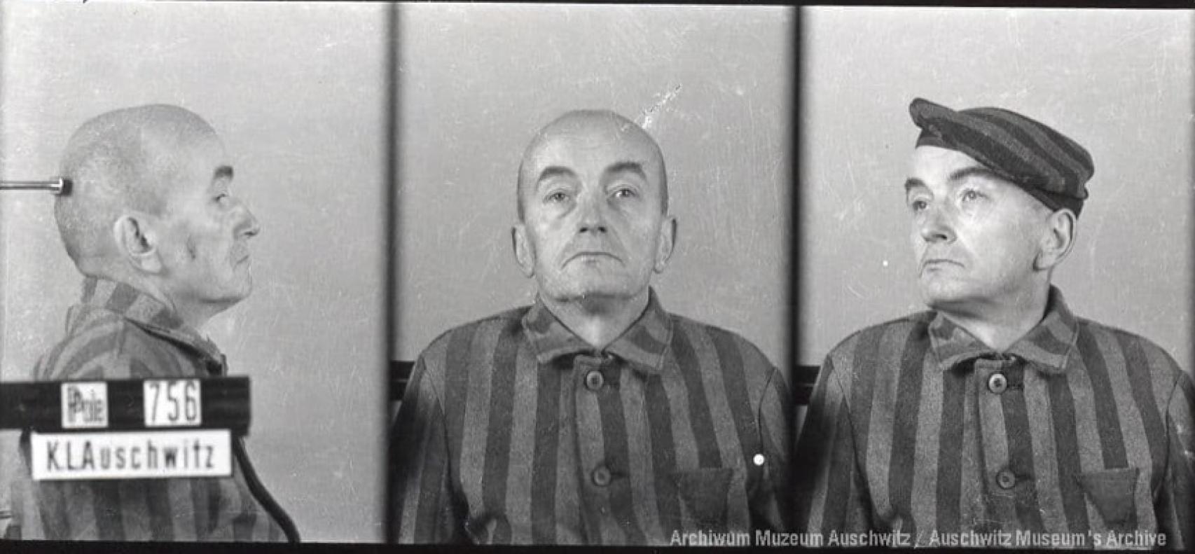 Józef Bałuk, uno de los deportados a Auschwitz en el primer transporte.