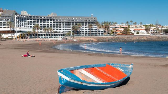 Imagen de una playa de Canarias.