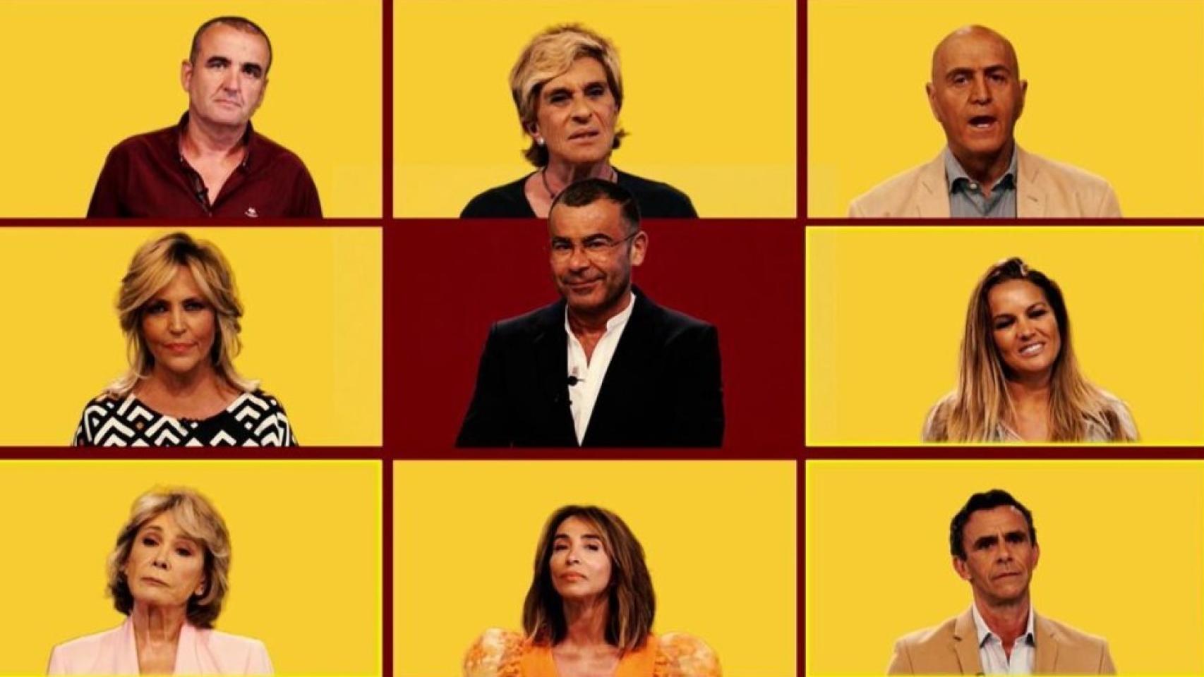 Los concursantes de 'La última cena' (Telecinco)