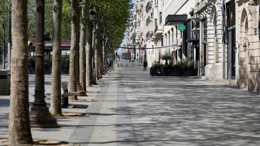 París, durante el confinamiento.