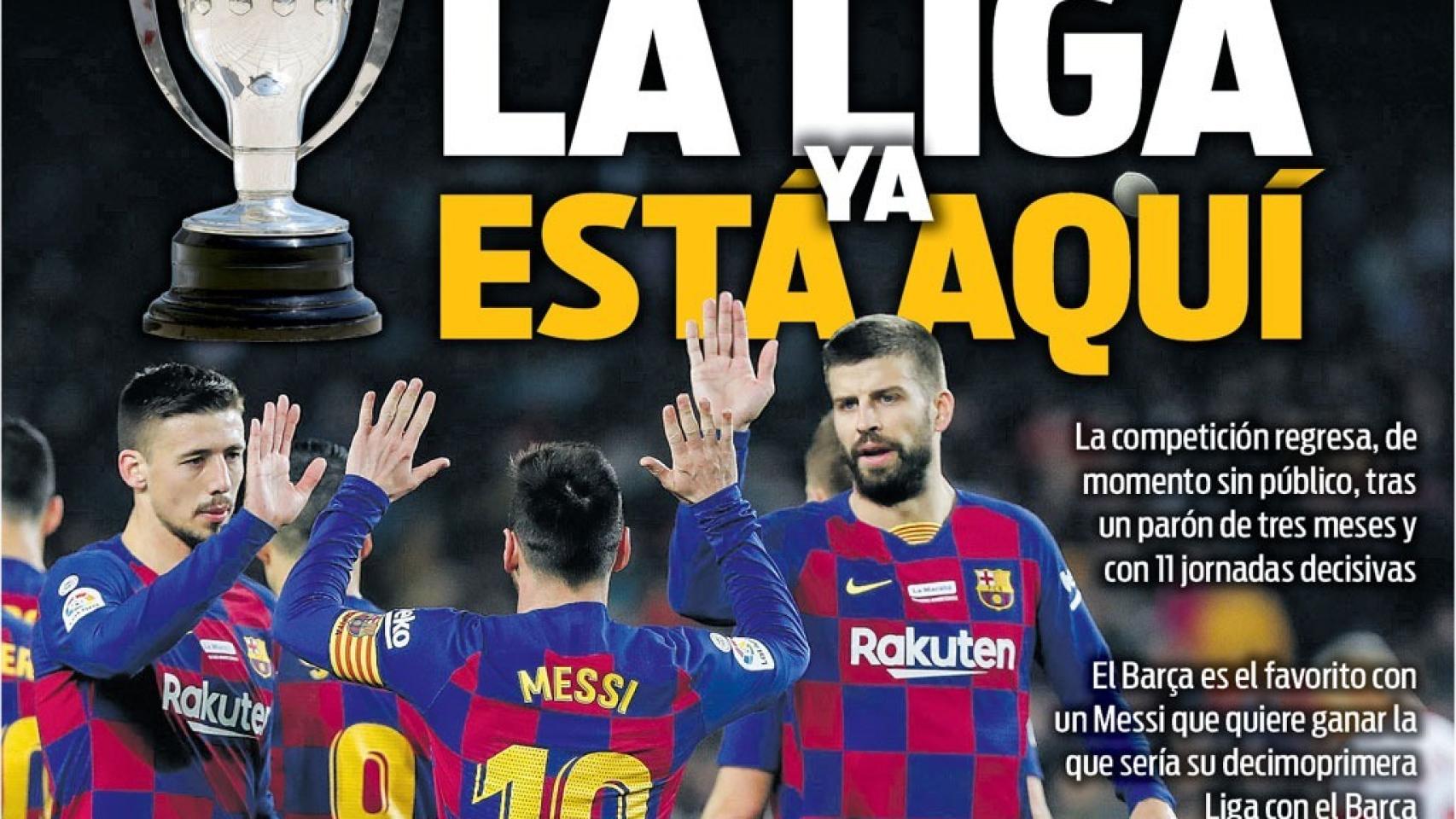 Portada Sport (11/06/20)