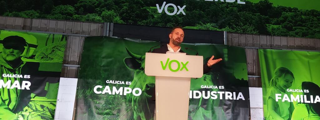 Santiago Abascal, líder de Vox.