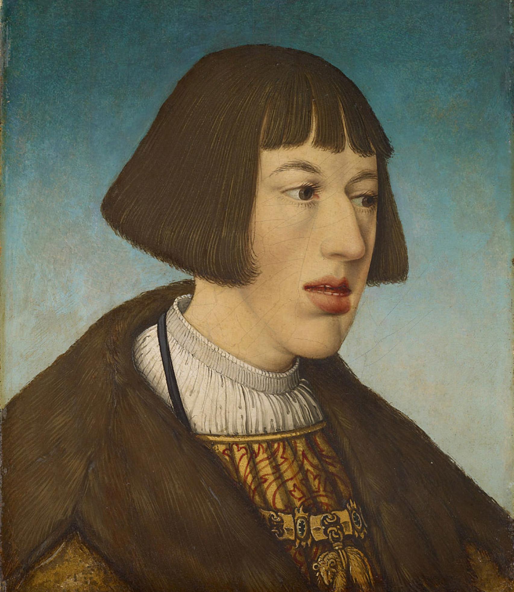 El joven Fernando I en 1521.