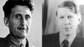 George Orwell y W.H. Auden.