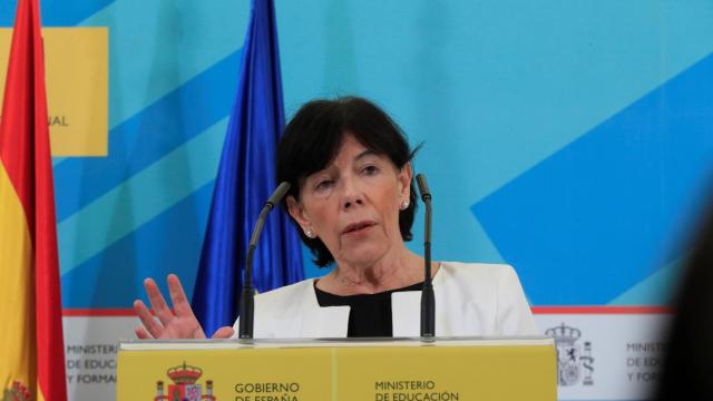 Isabel Celaá, ministra de Educación.