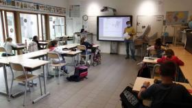 Un colegio en Nimes, al sur de Francia.