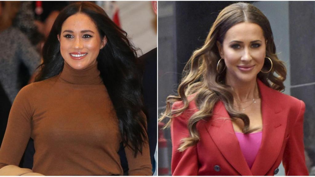 Meghan Markle y Jessica Mulroney en montaje de JALEOS.