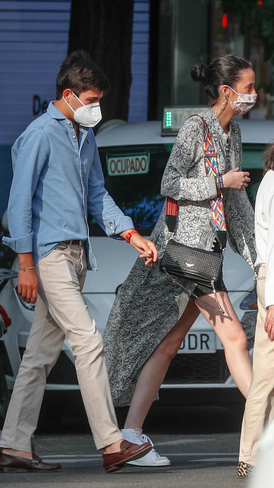 Victoria Federica con bolso de Zadig et Voltaire.