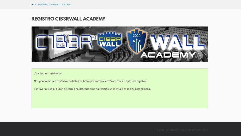 Registro en C1b3rWall.