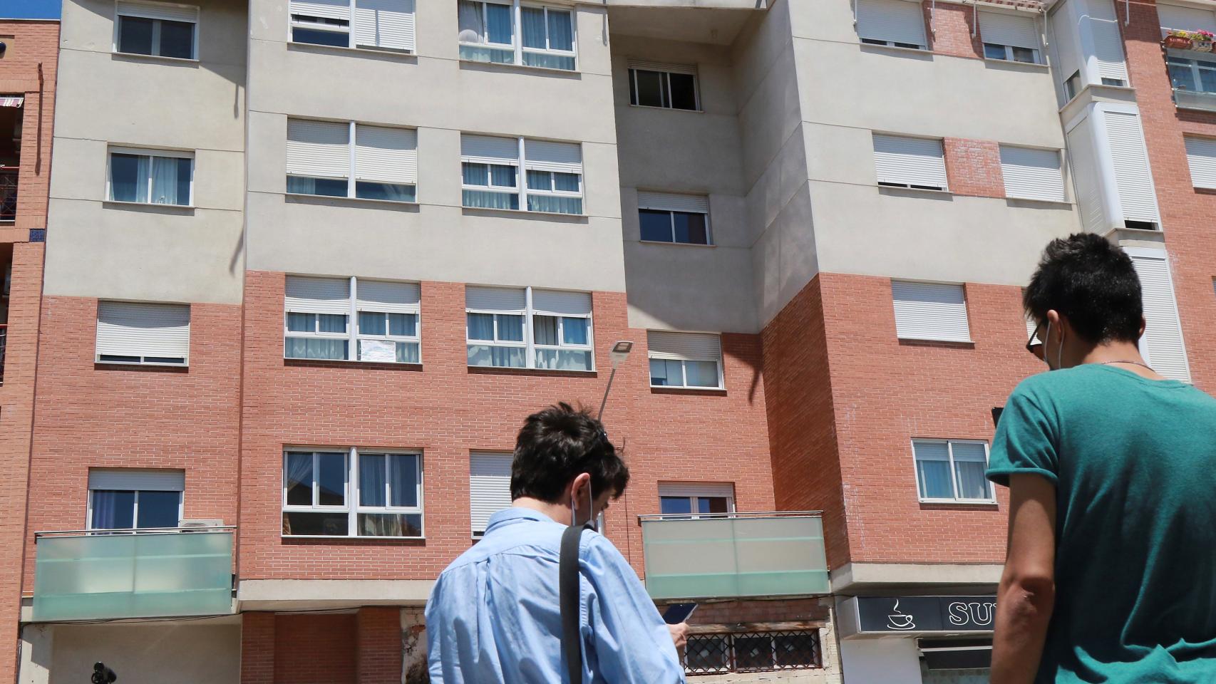 Domicilio donde ocurrió el crimen machista de Úbeda.