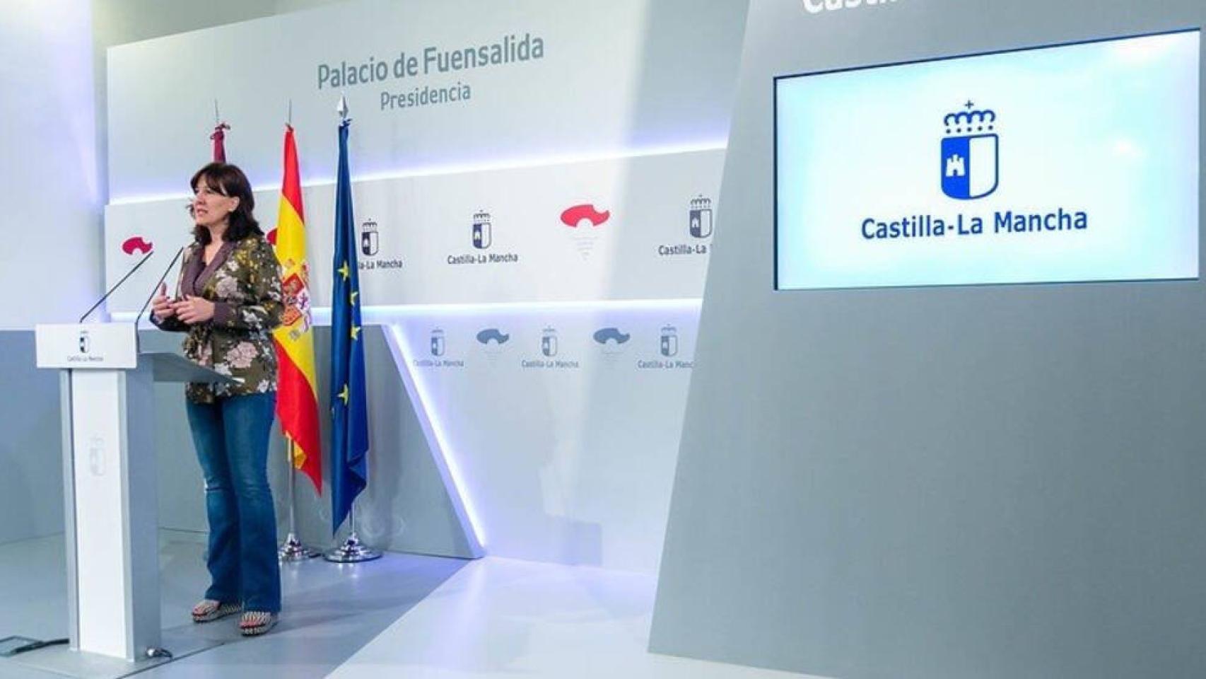 Blanca Fernández, portavoz del Gobierno de Castilla-La Mancha