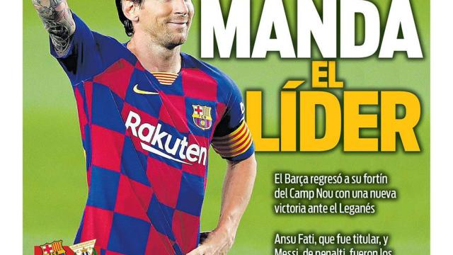 La portada del diario Sport (17/06/2020)