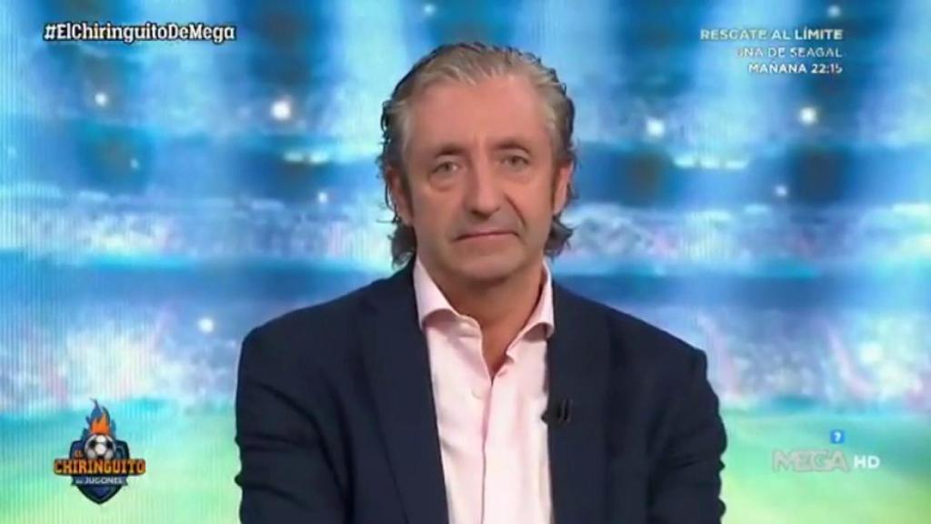 Josep Pedrerol, en El Chiringuito