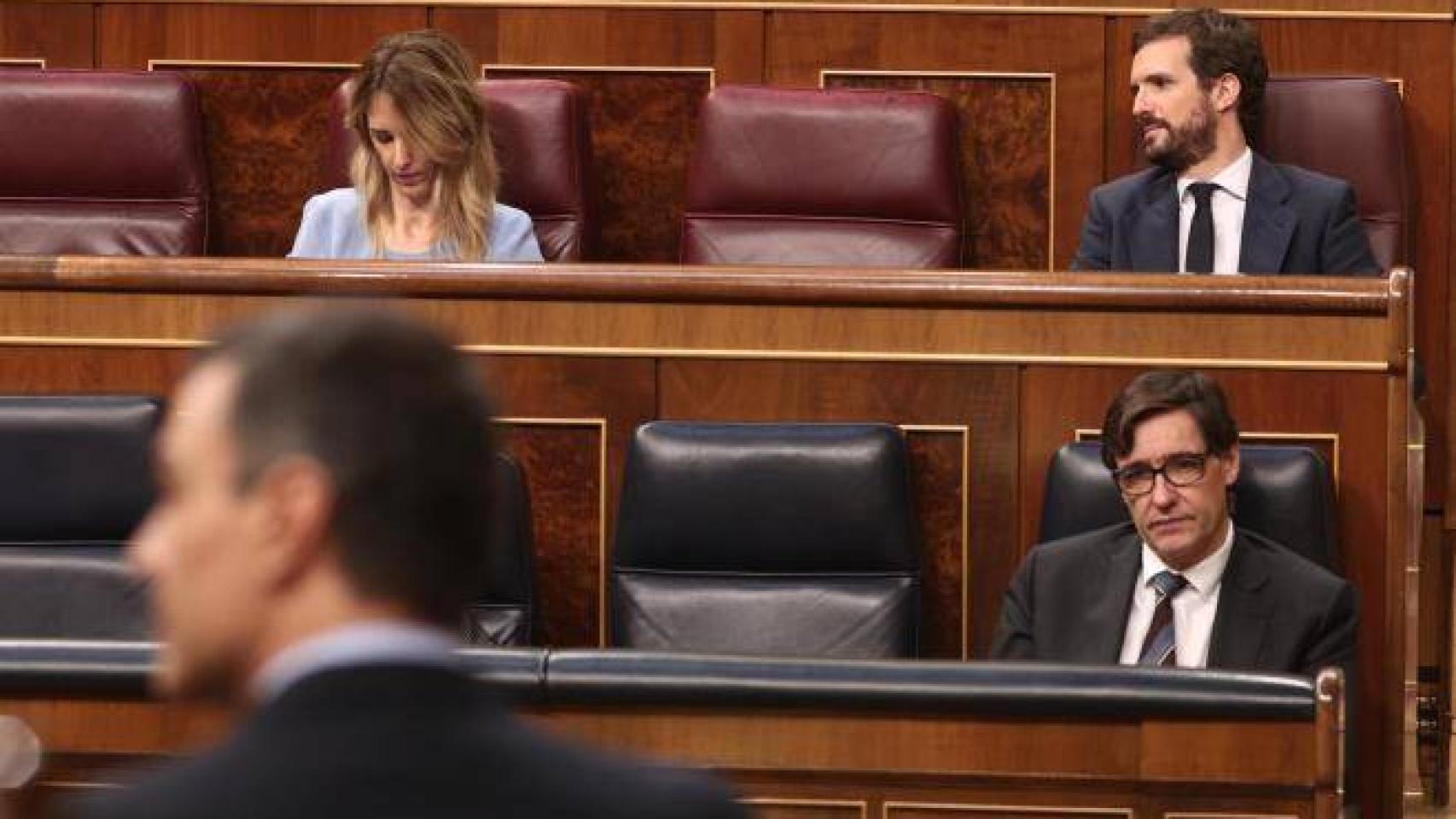 Pedro Sánchez en el Congreso de los Diputados