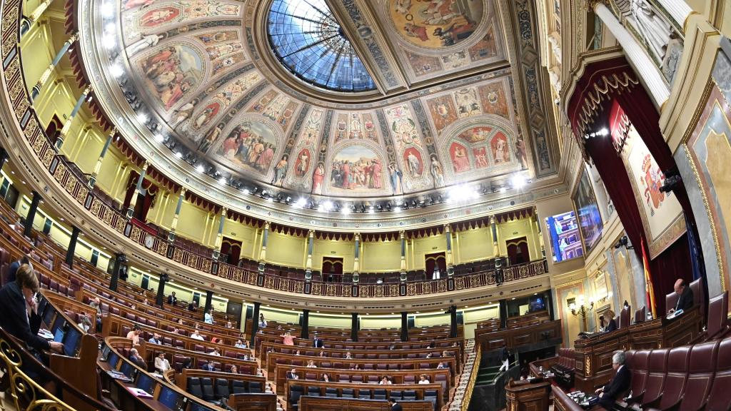 Hemiciclo del Congreso de los Diputados.