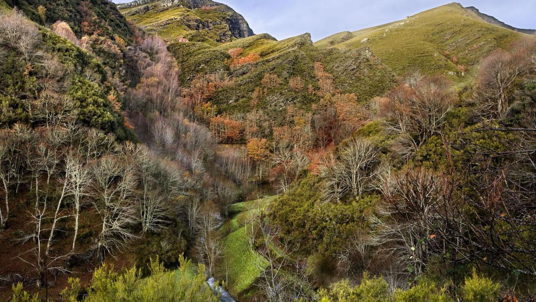 Paisaje típico de O Courel