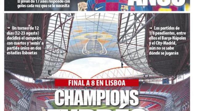 Portada Mundo Deportivo (18/06/20)