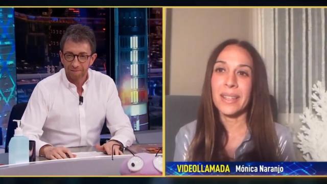 La cantante Mónica Naranjo en 'El Hormiguero'.