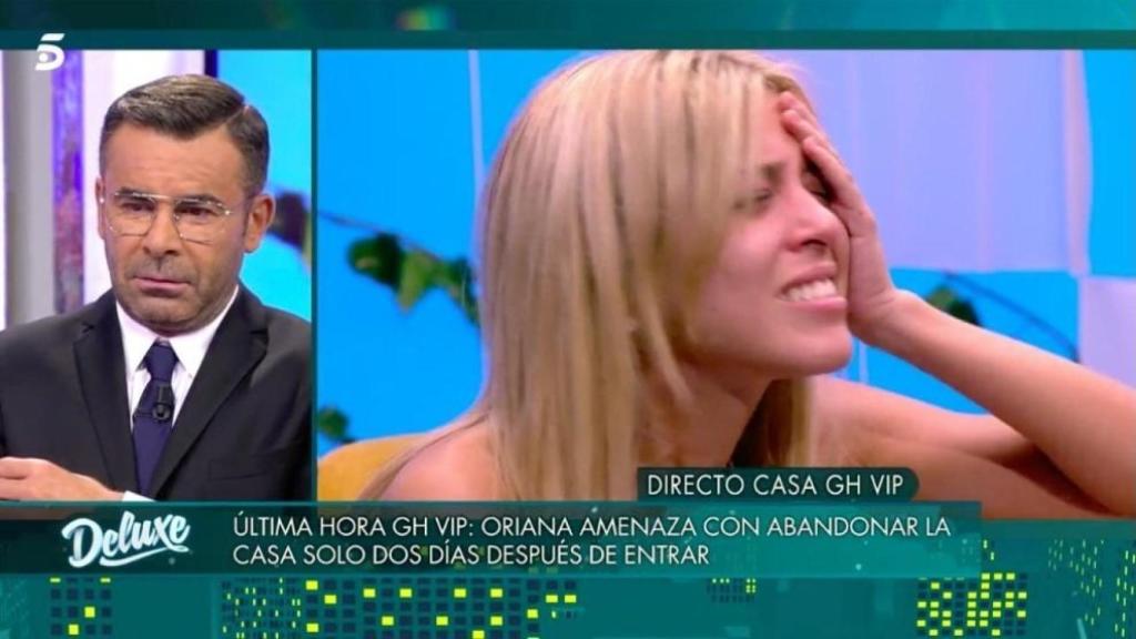 Oriana abandonó 'GH VIP' a los dos días de entrar.