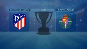 Atlético de Madrid - Real Valladolid, partido de La Liga