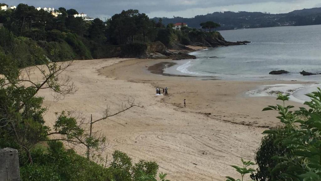 Playa de Perbes esta tarde