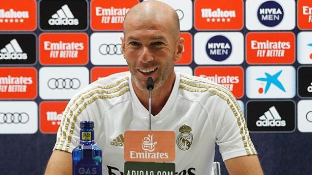 Zidane, en rueda de prensa