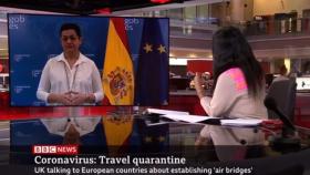 La ministra Arancha González Laya, en la BBC.