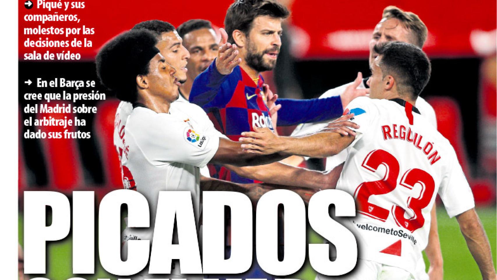 La portada del diario Mundo Deportivo (21/06/2020)