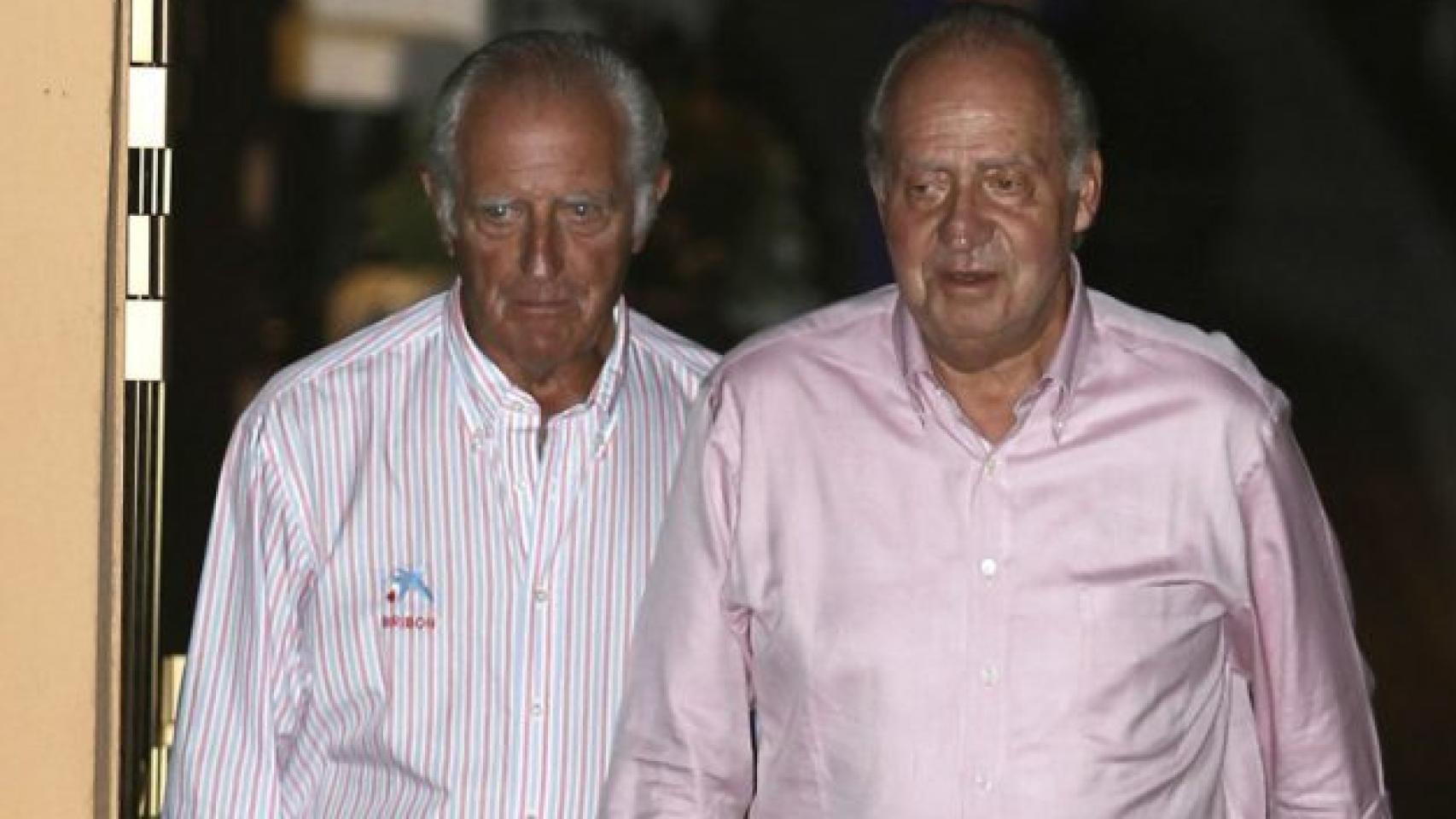 Josep Cusí, amigo de regatas de Juan Carlos I, con el que fuera Rey de España.