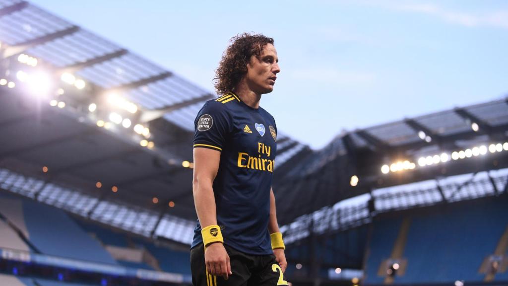 David Luiz, contra el Manchester City