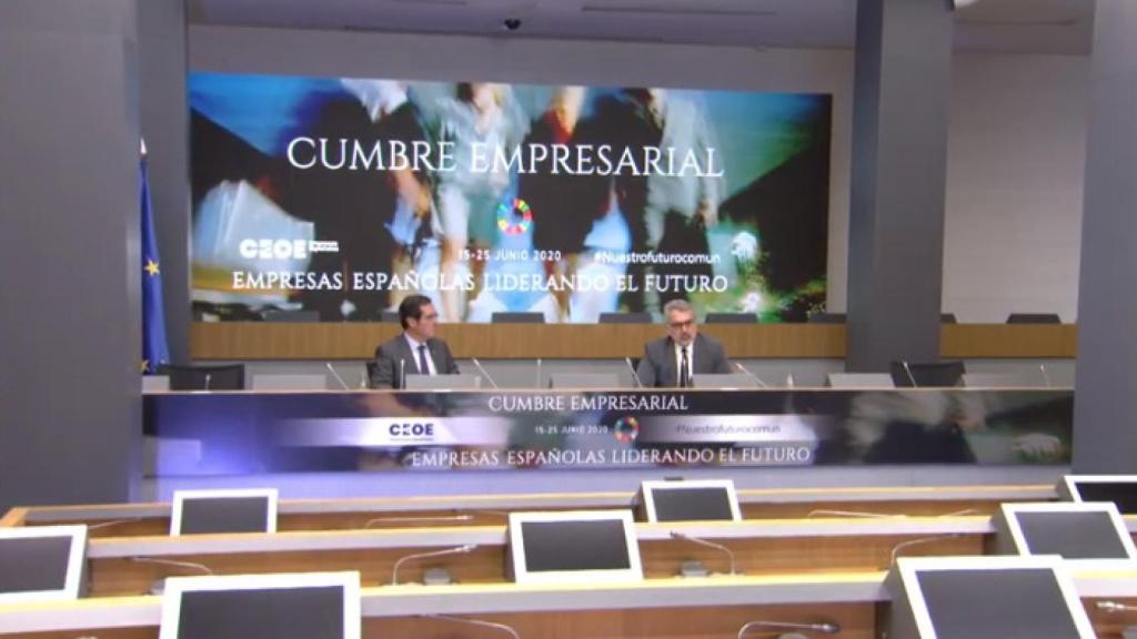 Sexta jornada de la cumbre empresarial de la CEOE.