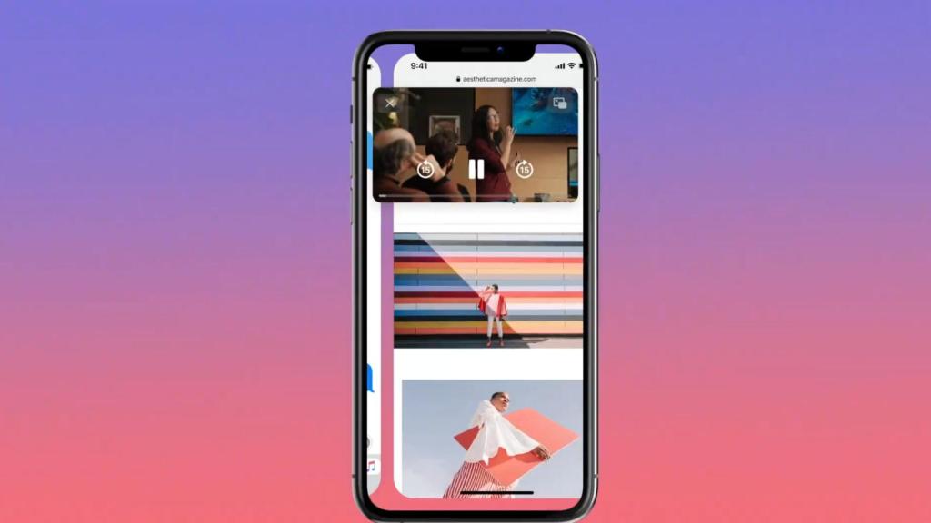 Widgets y vídeo flotante en iOS 14