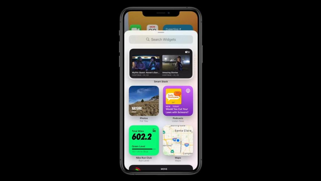 Widgets en iOS 14