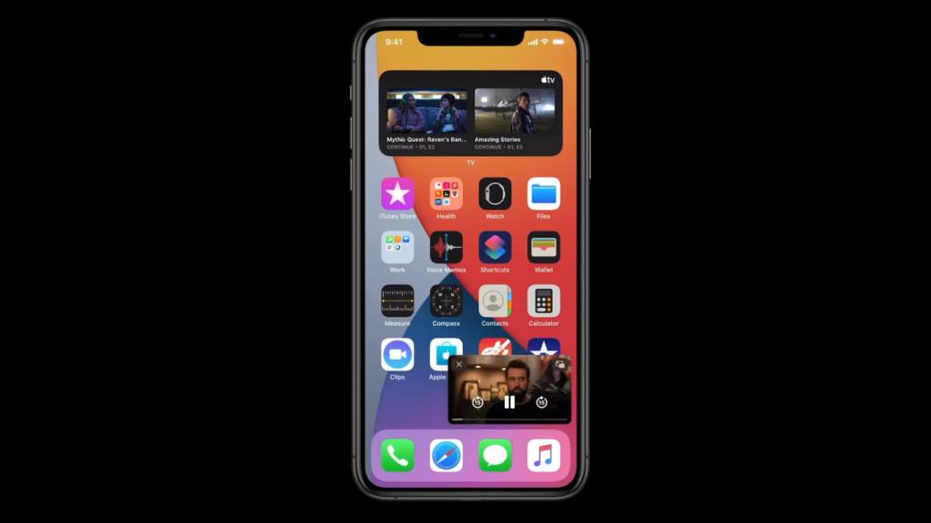 Vídeo picture-in-picture en iOS 14