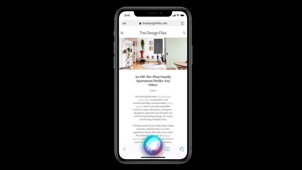 Nuevo Siri en iOS 14