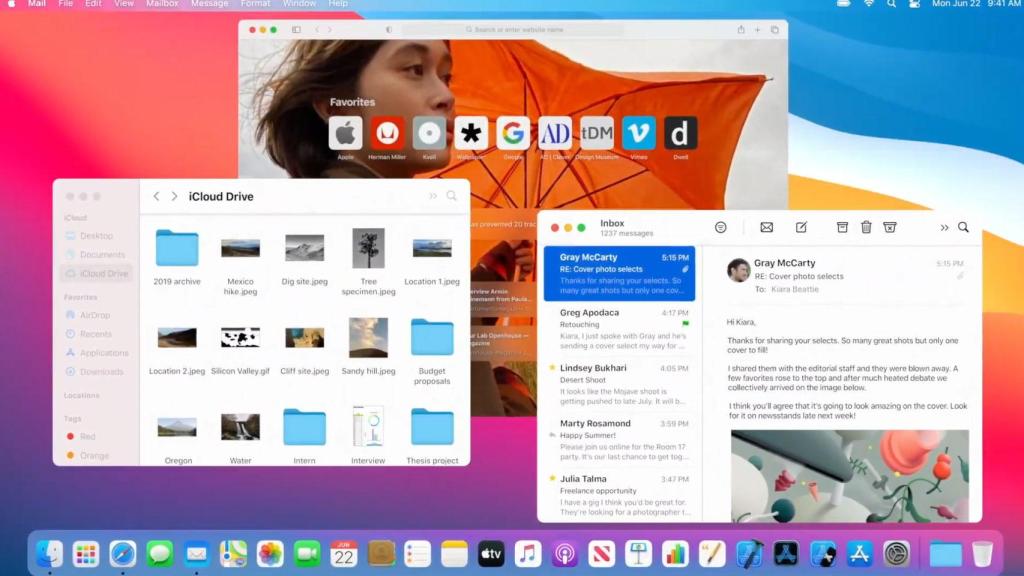 Nuevo macOS Big Sur, con importantes cambios de diseño