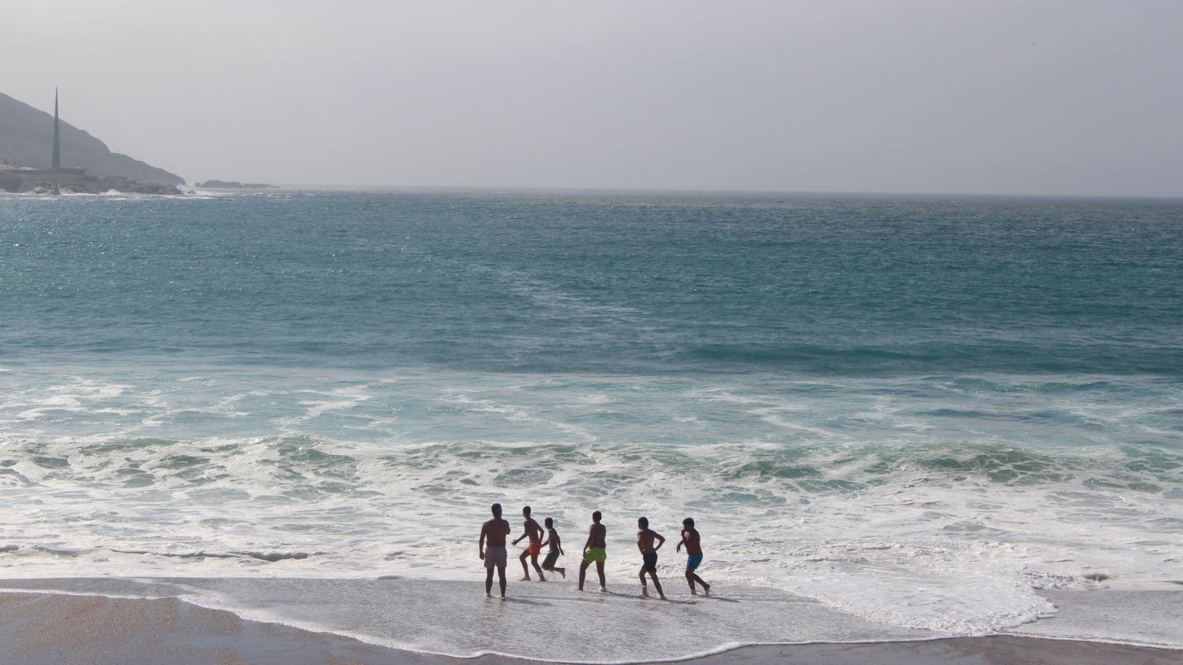 coruña verano playa orzan riazor tiempo sol calor