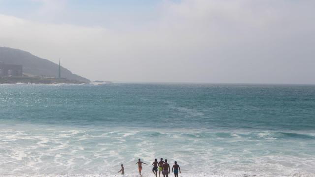 coruña verano playa orzan riazor tiempo sol calor