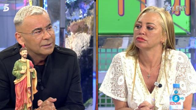 Jorge Javier Vázquez y Belén Esteban en 'Sálvame' (Telecinco)