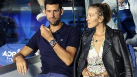 Djokovic y su mujer Jelena