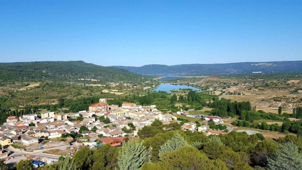 Vista panorámica de Pareja (Guadalajara). Foto: Ayuntamiento