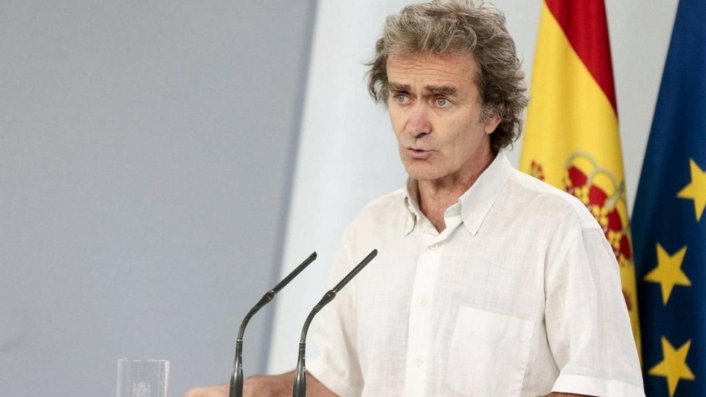 El director del Centro de Coordinación de Alertas y Emergencias Sanitarias, Fernando Simón.