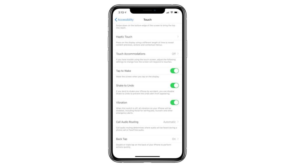 La nueva opción de toques en la trasera de iOS 14 aparece en Accesibilidad