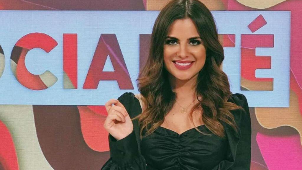 Alexia Rivas en su programa 'Socialité' donde ha sido reportera.