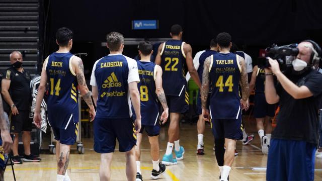 Real Madrid de baloncesto en la fase final de Valencia