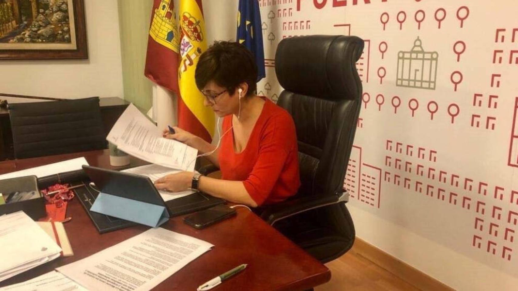 Isabel Rodríguez, alcaldesa de Puertollano