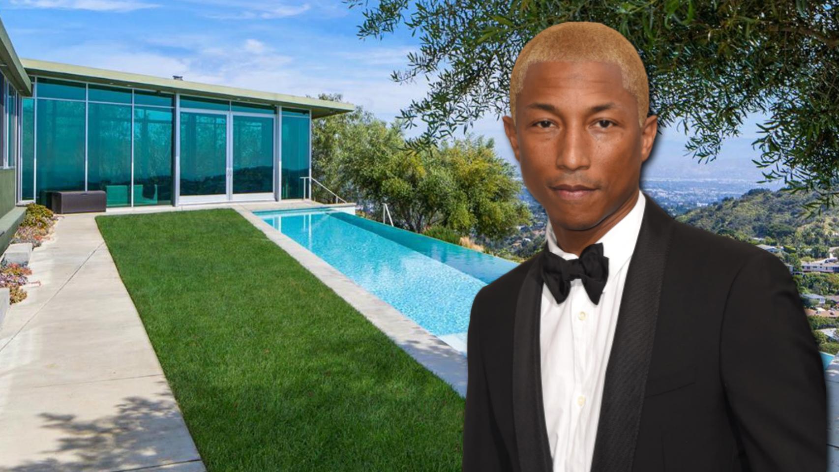 Pharrell WIlliams en montaje de JALEOS.