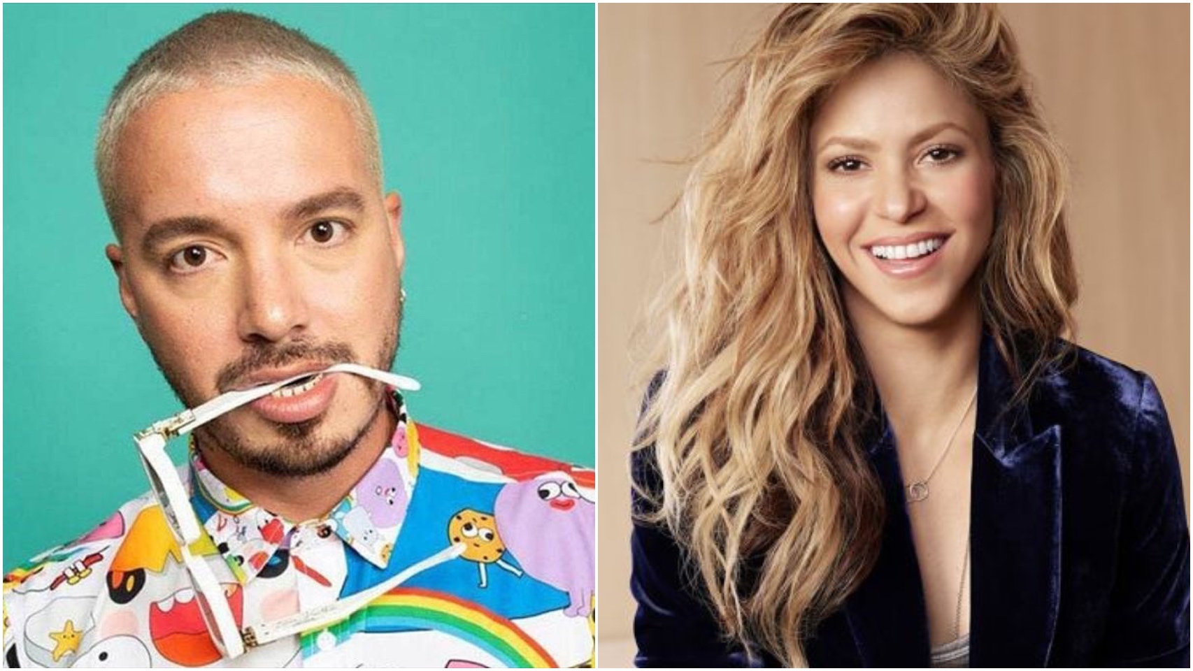 J Balvin y Shakira.