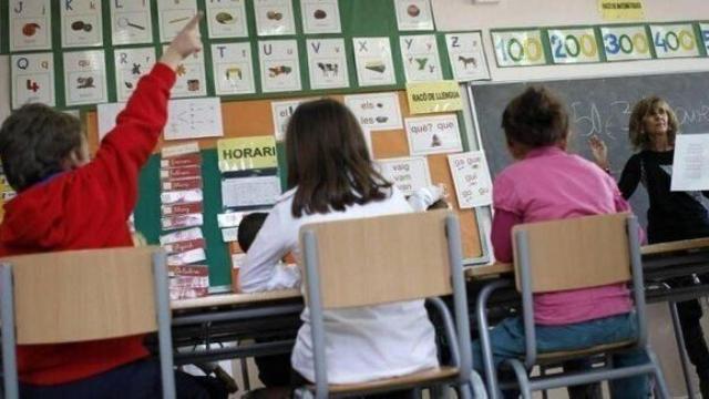 Niños en un colegio de Barcelona. Efe