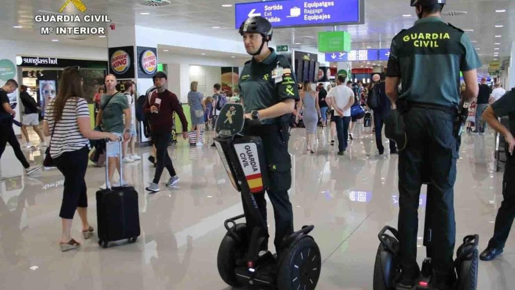 La Guardia Civil era usuaria del Segway en lugares como los aeropuertos.